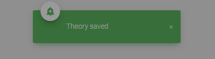 Theory Editor - Save Confirmation